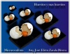 Huevitos y mas, magnifica reproducción en miniatura de huevos que a pesar de sus pequeñas dimensiones dan una perfecta idea de sus imagenes.